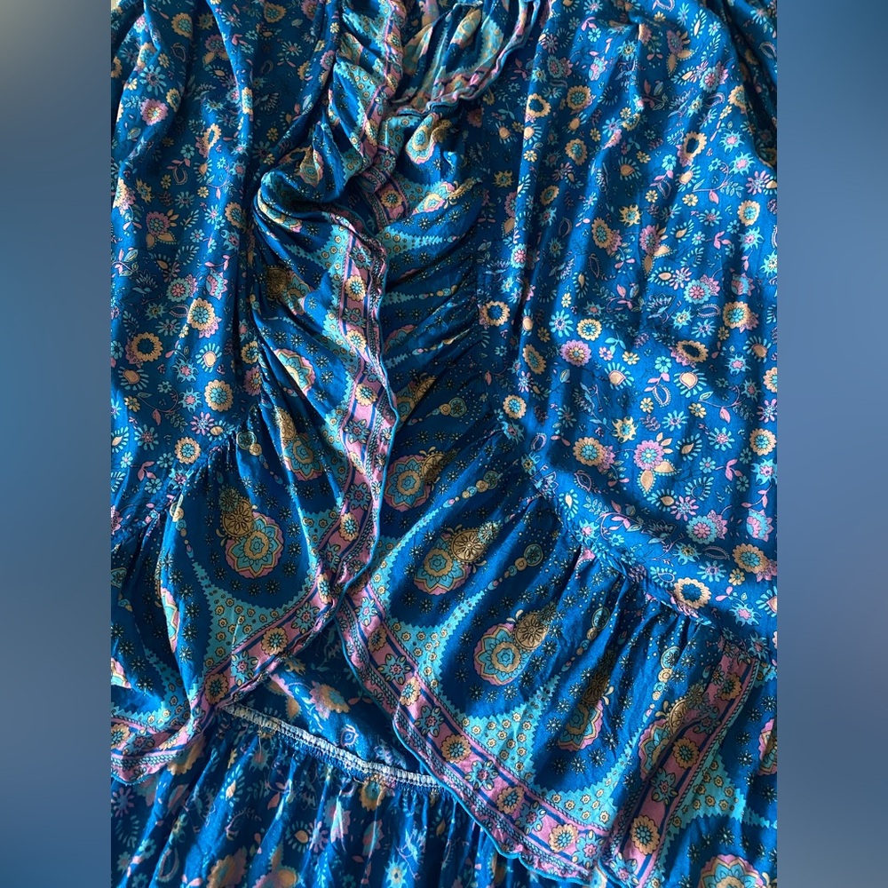Aura Long Wrap Dress - Picture 9 of 9